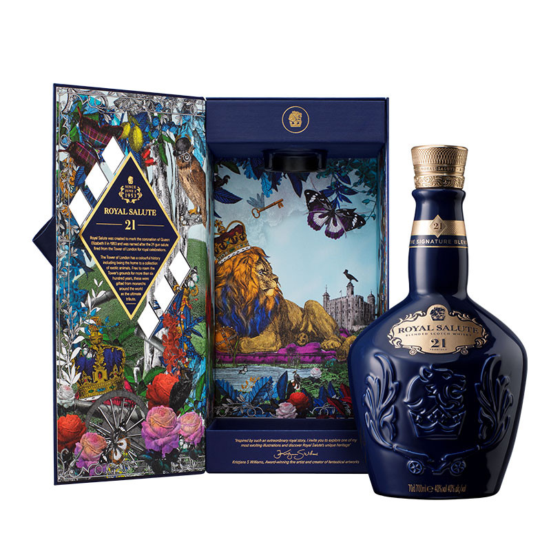 古酒 洋酒 CHIVAS ROYAL SALUTE 21年 シーバス ロイヤルサルート